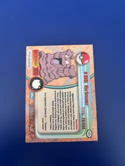 Grimer Topps Pokemon TV Animation Edition Series 2 #88 2000 - Image 2