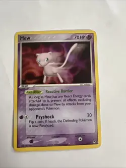Pokemon TCG Mew Holo Promo #4 Pokemon Promos Holo Promo Promo - Image 1