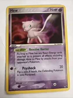 Pokemon TCG Mew Holo Promo #4 Pokemon Promos Holo Promo Promo - Image 2