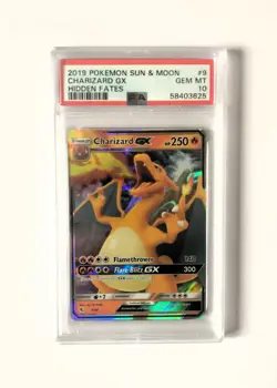 PSA 10 Charizard GX 2019 Hidden Fates 9/68 Ultra Rare Pokemon Gem Mint - Image 1