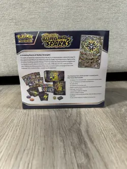 Surging Sparks Elite Trainer Box (ETB) sealed Scarlet & Violet Pokemon - Image 2