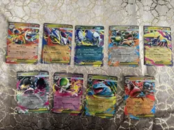 Pokemon Mega Evolution Ex Lot Of 9 - Image 1