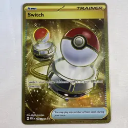 Pokemon TCG Switch 206/165 SV Scarlet & Violet 151 Hyper Rare NM - Image 1