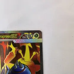 Pokemon TCG Mega Heracross EX 108/94 Ultra Rare ME01: Phantasmal Flames NM - Image 4