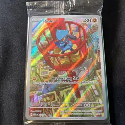 Pokemon Riolu Black Star 010 Mega Evolutions ETB Promo - SEALED PACK - - Image 1