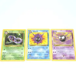 Pokemon Fossil Unlimited (WOTC, 1999) Complete Set of 32 • Commons & Uncommons - Image 3