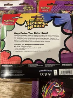 Pokemon Ascended Heroes Tech Sticker Collection Lot of 4 In Hand Sealed - Image 2