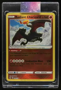 2023 Pokemon SWSH Crown Zenith Radiant Charizard #020/159 - Image 1