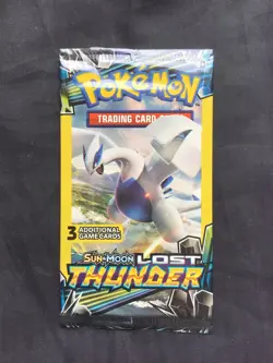 Pokemon Cards: Sealed Lost Thunder 3 Card Booster Pack - Image 4