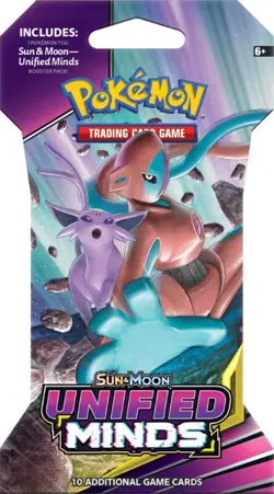 1 x 10-Cards Unified Minds Pokemon Sun Moon SM11 Booster Blister Sealed Pack ENG - Image 5