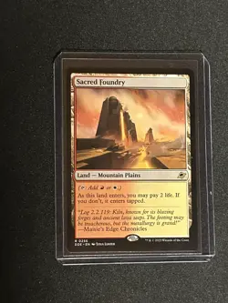 Sacred Foundry Edge of Eternities MTG Regular - Image 1