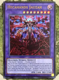 YuGiOh HECAHANDS JAUZAH Ultra Rare PHRE-EN006 - Image 2
