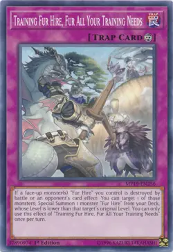 Yugioh! LP Training Fur Hire, Fur All Your Training Needs - MP19-EN256 - Common - Image 1