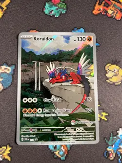 Pokemon TCG: Koraidon SVP 014 - Pokemon Center Stamp - Exclusive SV Promo - Image 1