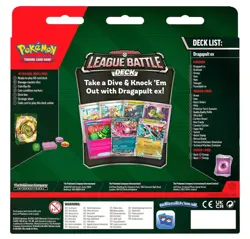Pokemon TCG Dragapult ex League Battle Deck Sealed Box New. FREE SHIPPING 196214108943 - Image 2