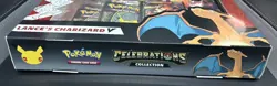 Pokemon 25th Anniversary Celebrations Lance's Charizard V Collection Box Sealed - Image 2