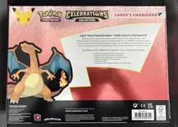 Pokemon 25th Anniversary Celebrations Lance's Charizard V Collection Box Sealed - Image 4