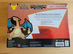 Pokemon TCG: Celebrations 25th Anniversary Lance's Charizard V Box New & Sealed - Image 2