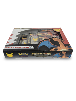 Pokemon 25th Anniversary Celebrations Lance's Charizard V Collection Sealed Box - Image 4
