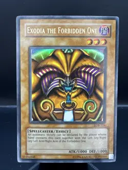 Exodia the Forbidden One LOB-124 The Legend of Blue Eyes White Dragon 1st... - Image 1