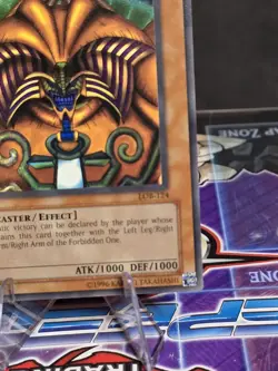 Exodia the Forbidden One LOB-124 The Legend of Blue Eyes White Dragon Unlimited - Image 4