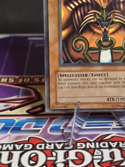 Exodia the Forbidden One LOB-124 The Legend of Blue Eyes White Dragon Unlimited - Image 5