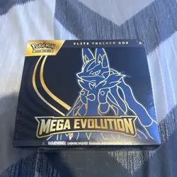 Pokemon TCG mega evolutions elite trainer box- Lucario ETB - Image 1