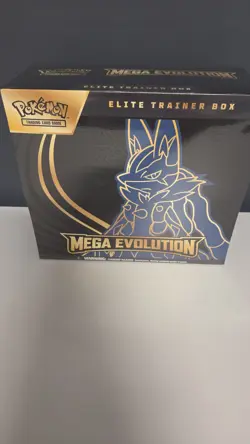 Pokemon TCG: Mega Evolutions Lucario Elite Trainer Box (ETB) NEW SEALED✅ - Image 1
