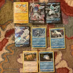 Pokemon Holiday Calendar Sealed Promo Set (8 Foil Cards) - Image 1