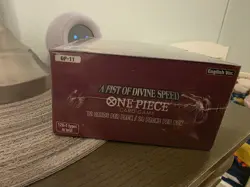 Bandai OP-11 One Piece Fist of Divine Speed Booster Box English factory sealed!! - Image 4