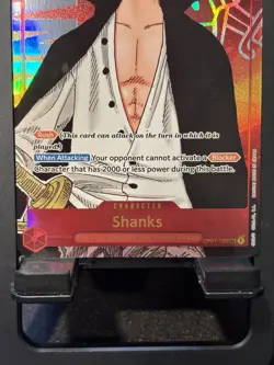 Shanks OP01-120 Parallel Near Mint (NM) | Romance Dawn | One Piece TCG - Image 3