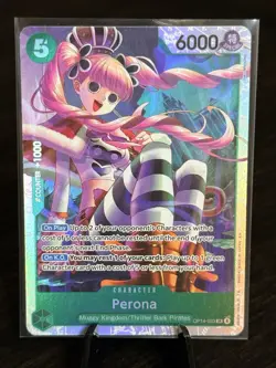 Perona - OP14-033 OP14-033 The Azure Sea's Seven Foil Near Mint - Image 1