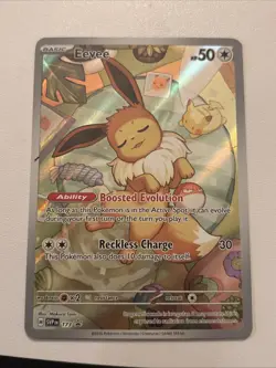 Pokemon Center Eevee Promo Prismatic Evolutions PC ETB Exclusive SVP 173 No Stmp - Image 1