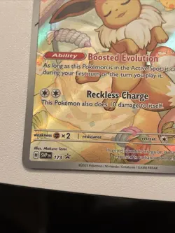 Pokemon Center Eevee Promo Prismatic Evolutions PC ETB Exclusive SVP 173 No Stmp - Image 3