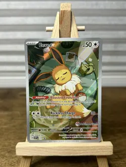 Pokemon TCG - Eevee 173 Pokemon Center Exclusive Promo - Prismatic Evolutions NM - Image 1