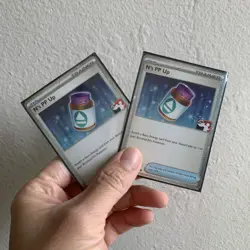 (2) Pokemon N's PP Up 153/159 Prize Pack Series Cards Cosmo Holo Pack Fresh - NM - Image 1