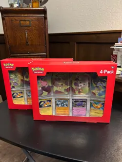 Pokemon Scarlet & Violet 151 -Mini Tins 4 Pack. Sam’s Club Exclusive (Lot of 2 ) - Image 1