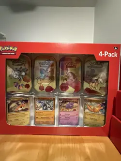 Pokemon TCG Scarlet & Violet 151 Mini Tin 4-Pack Sam’s Club Lot Of 5 - Image 1