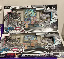 Pokemon TCG Black Bolt White Flare Unova Heavy Hitters Premium Collection Lot 2! - Image 1