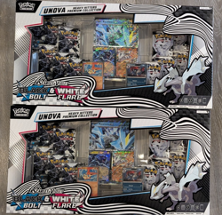 Pokemon TCG Black Bolt White Flare Unova Heavy Hitters Premium Collection Lot 2! - Image 1