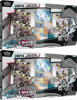 Pokemon TCG Black Bolt White Flare Unova Heavy Hitters Premium Collection Lot 2! - Image 2
