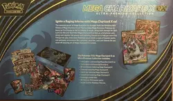 Pokemon Mega Charizard X ex Ultra Premium Collection Box Sealed New UPC - Image 2