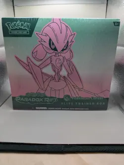Paradox Rift Pokemon Center ETB Exclusive Iron Valiant Factory Sealed from case - Image 1