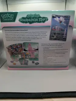 Paradox Rift Pokemon Center ETB Exclusive Iron Valiant Factory Sealed from case - Image 2