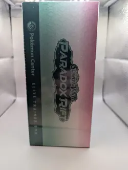 Paradox Rift Pokemon Center ETB Exclusive Iron Valiant Factory Sealed from case - Image 5