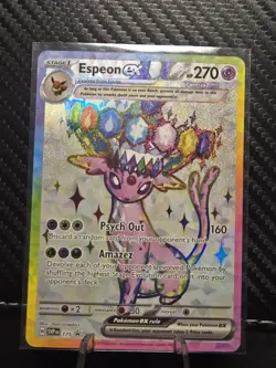 Espeon ex SVP175 Sv: Scarlet & Violet Promo Cards Holo Pokemon TCG MINT - Image 1
