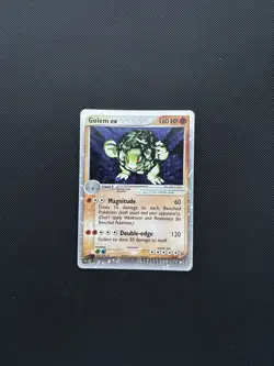 Pokemon Card Golem EX 91/97 Ultra Rare Holo EX Dragon - Image 2