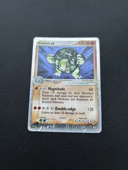 Pokemon Card Golem EX 91/97 Ultra Rare Holo EX Dragon - Image 3