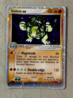 Golem EX 91/97 - Ex Dragon Ultra Rare Pokemon TCG Card - NM Card - Image 1