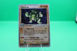 Pokemon Card Golem EX 91/97 Holo EX Dragon Ultra Rare Card MP+ - Image 1
